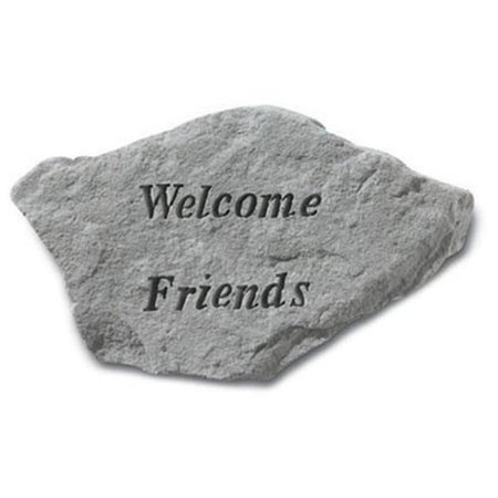 KAY BERRY INC Kay Berry- Inc. 68320 Welcome Friends - Garden Accent - 12.75 Inches x 7.25 Inches 68320